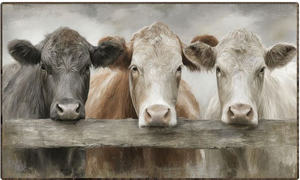 LHH Watercolor Cows