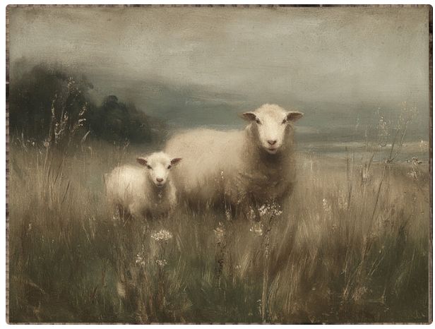 LHH Vintage Inspired Moody Sheep