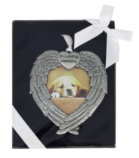 Boxed "In Loving Memory" Wing Ornament