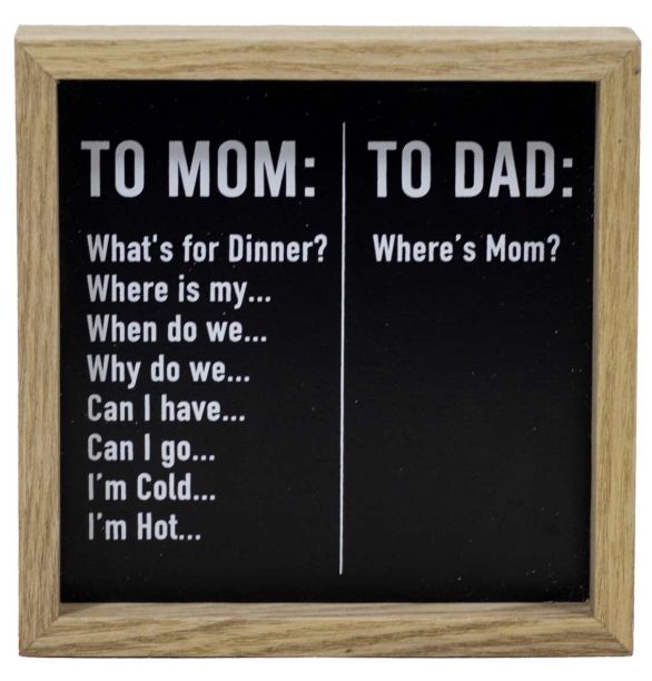 To Mom &amp; To Dad
