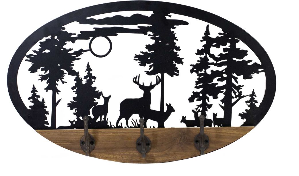 Forest Deer Wall Hooks