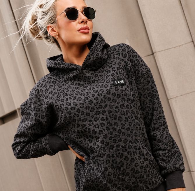 &amp;Ave Untamed Hoodie