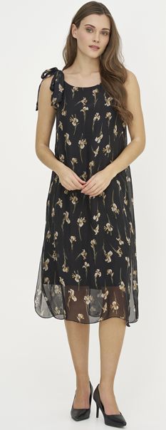 M Black Iris Dress