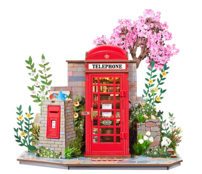 Rolife Blossom Book Booth