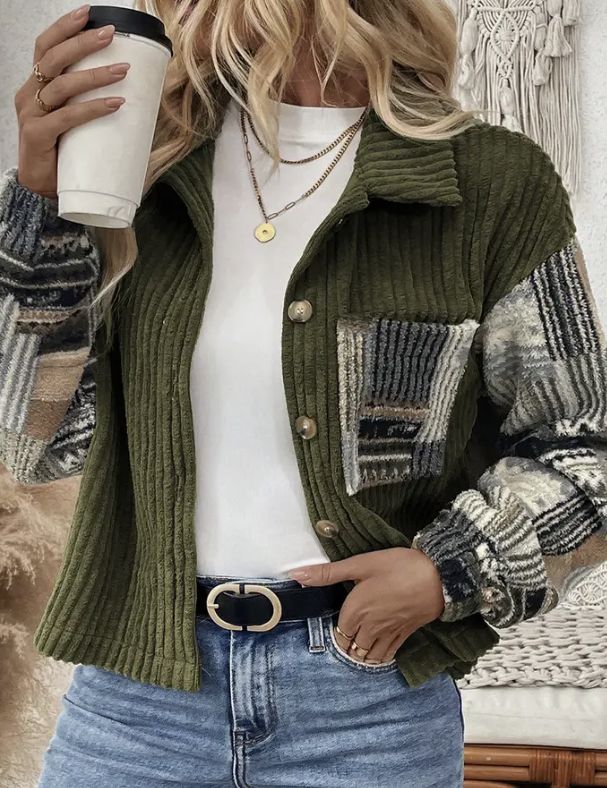Lovesoft Ribbed Fleece Jacket