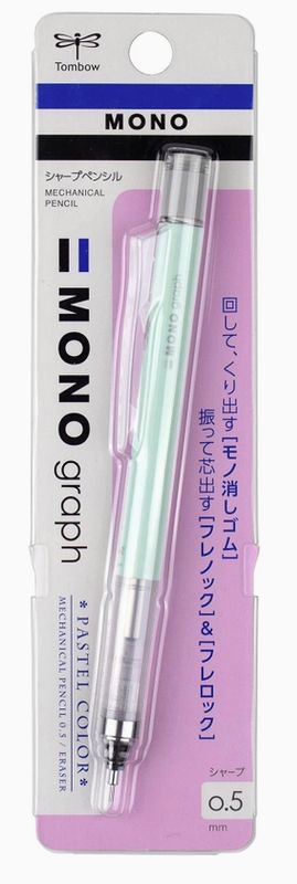 Tombow Mono Graph Mechanical .5mm Mint Green