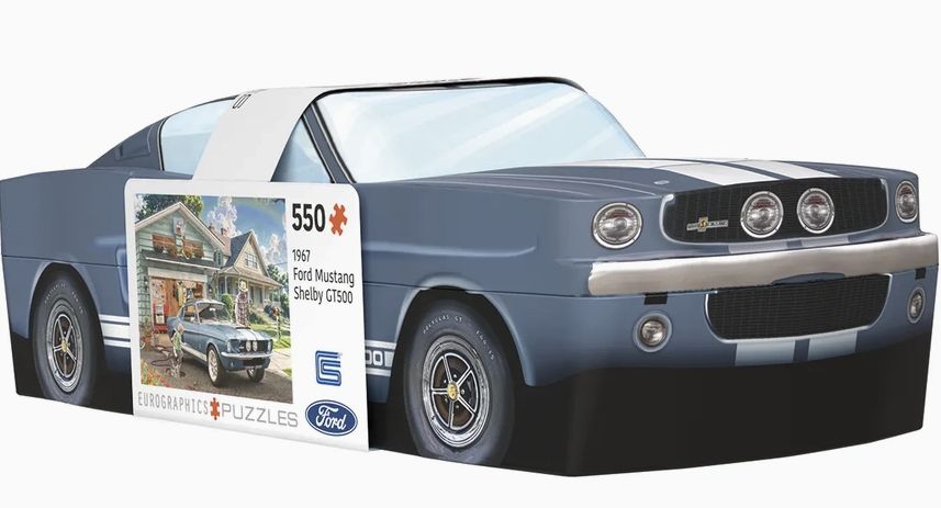 550pc Puzzle in Tin - 1967 Mustang Ford Shelby
