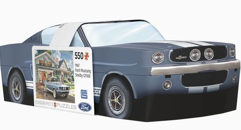 550pc Puzzle in Tin - 1967 Mustang Ford Shelby