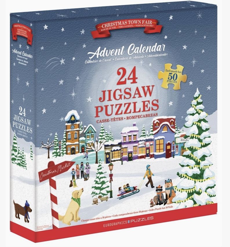 Puzzle Advent Calendar - Town Fair