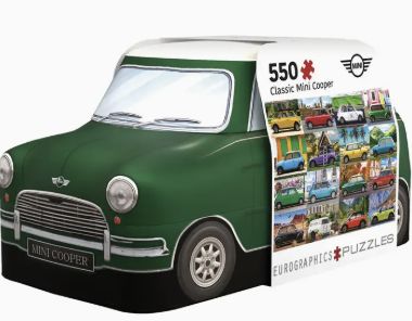 550pc Puzzle in Tin - Classic Mini Cooper