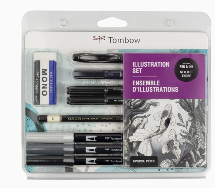 Tombow Illustration Set