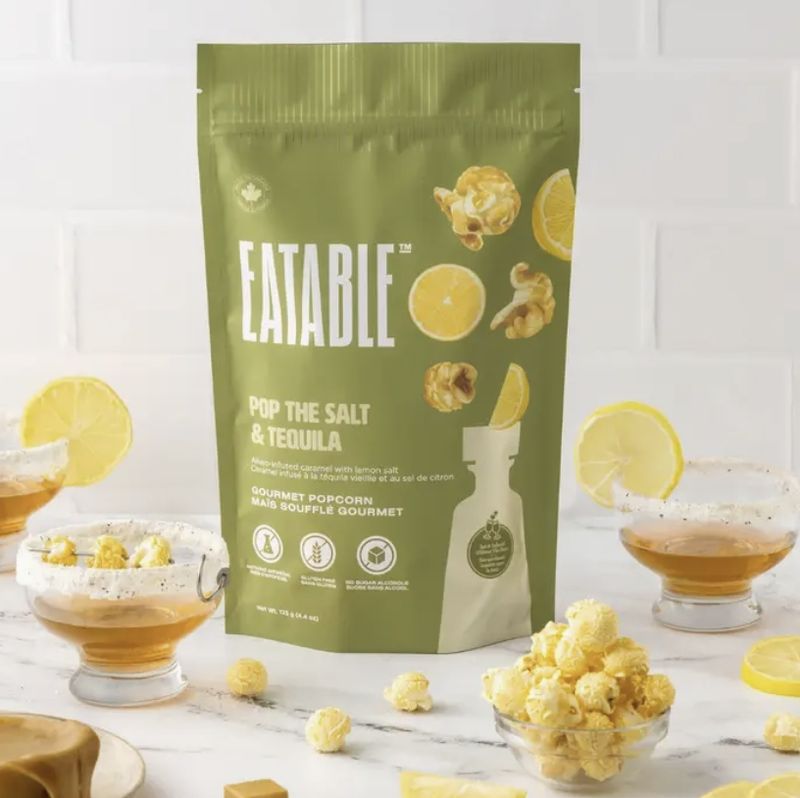 Eatable Popcorn - Pop the Salt &amp; Tequila