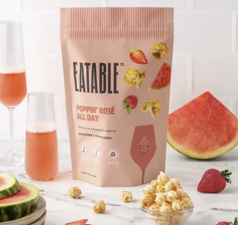 Eatable Popcorn - Poppin Rose All Day