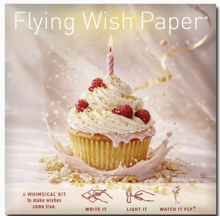 Flying Wish Paper -  Birthday Gift
