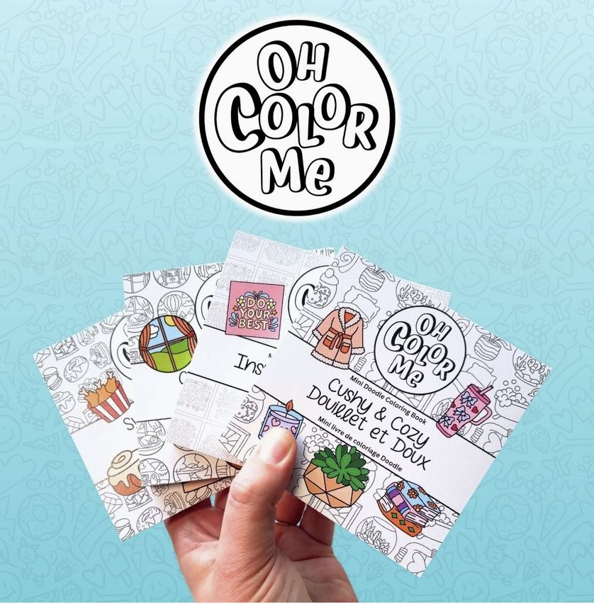 OH Color Me Mini Coloring Book