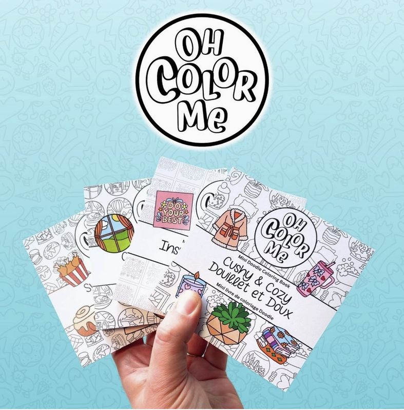 OH Color Me Mini Coloring Book