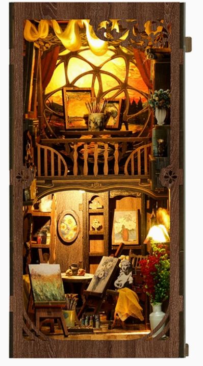 DIY BookNook - Golden Twilight Studio