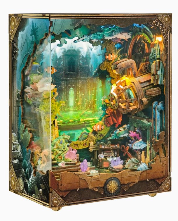 DIY BookNook - Atlantis Discovery