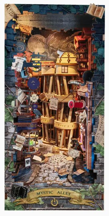 DIY BookNook - Mystic Alley