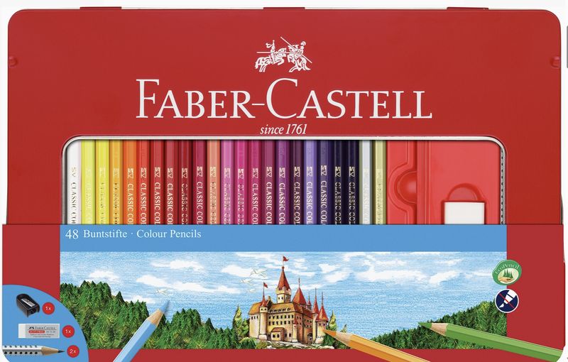 Faber-Castell Classic Color Pencil 48pc
