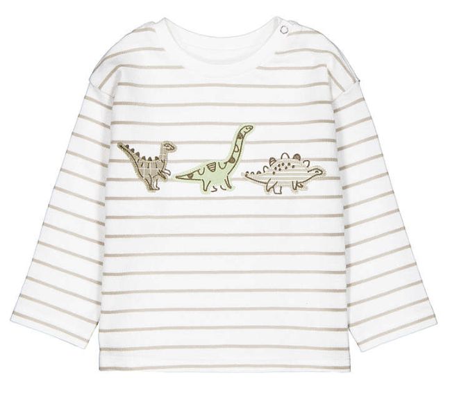 MYRL Dino Stripe LS Tee