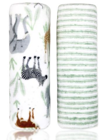 Safari 2pk Flannel Blanket