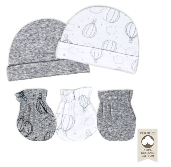 Hat and Mitten Set 5pc