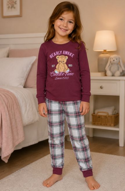 MID 2pc Bear PJ