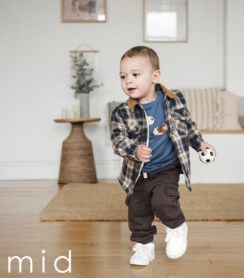MID Collared Plaid Shacket