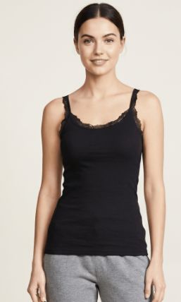 DKR Lace Trim Tank
