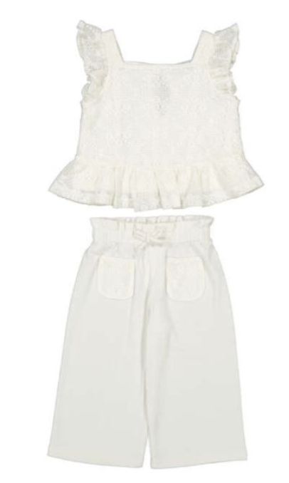MYRL Cream Pant Set