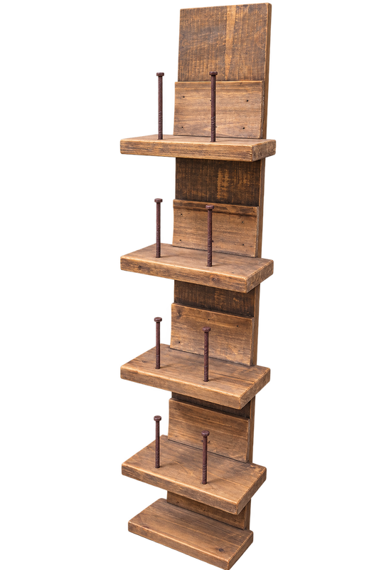 Rustic Wall Wine Rack