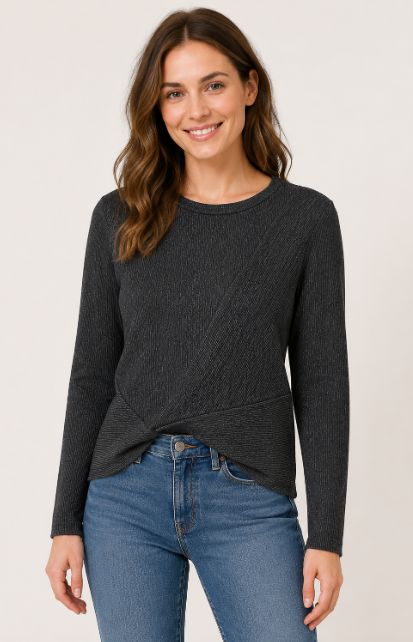 Kleio Ribbed Top