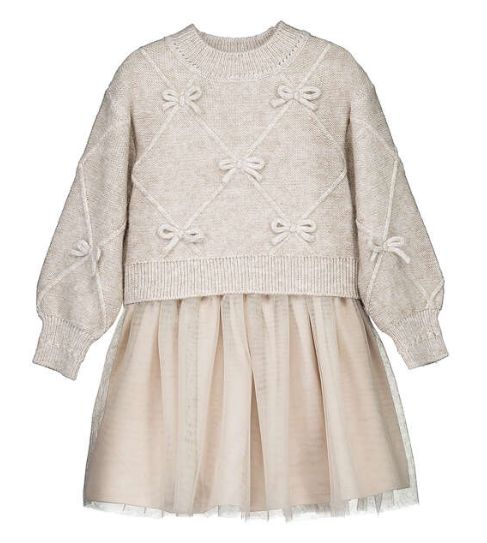 MYRL Knit Bow Dress