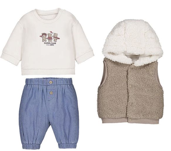 MYRL Teddy Vest 3pc
