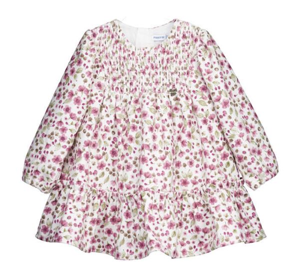 MYRL Velvet Petal Dress
