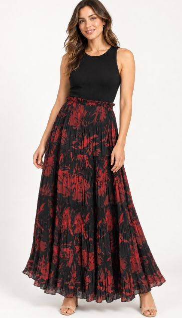 AS Claret Skirt
