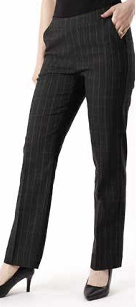 Lisette Morgan Plaid Trouser