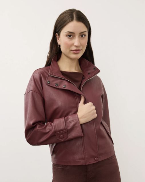 FDJ Fig Cropped Jacket