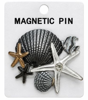 Magnetic Brooch - Seaside