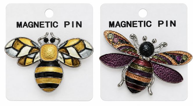 Magnetic Brooch - Bee