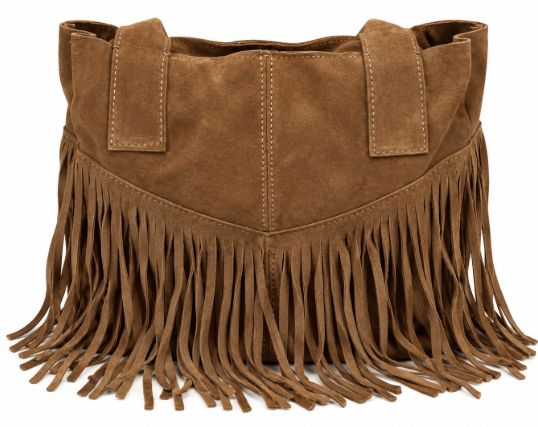 The Trend Pietro Suede Tote