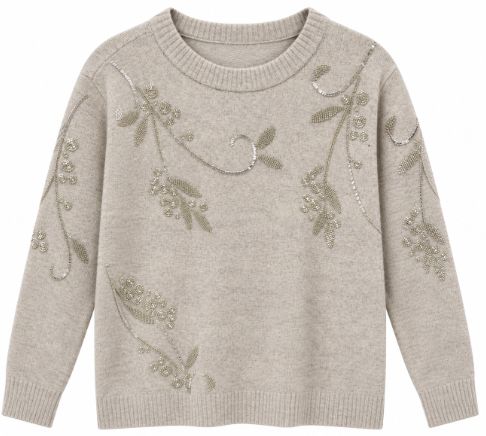 Moffi Sand Sweater