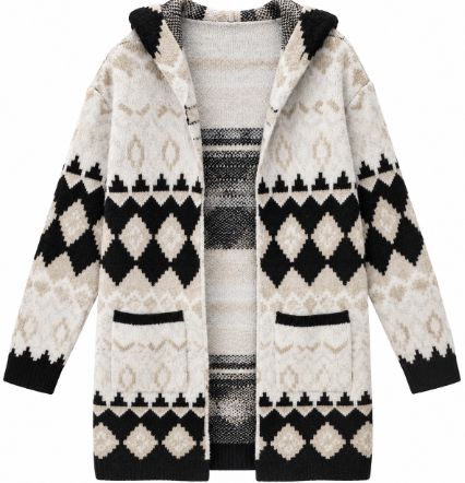 Creation Hooded Cardigan