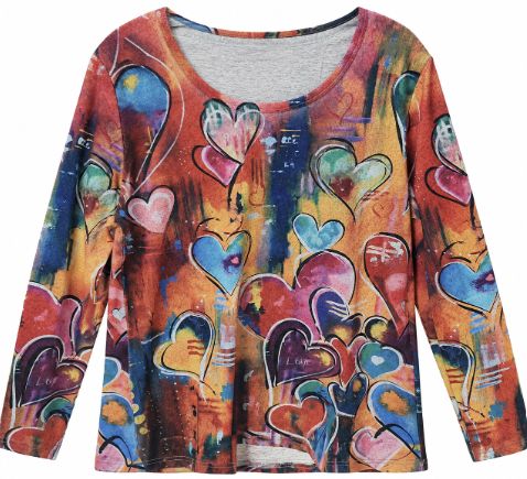 Creation Bright Heart Top