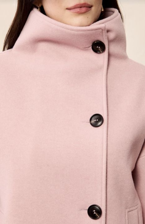 Tribal Funnel Neck Coat