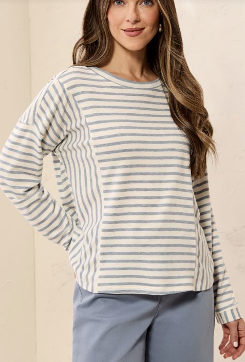 Tribal Blue Fog Top