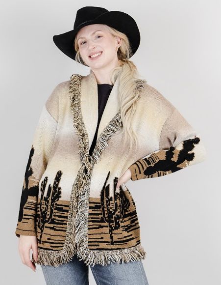 FC Desert Cactus Cardigan