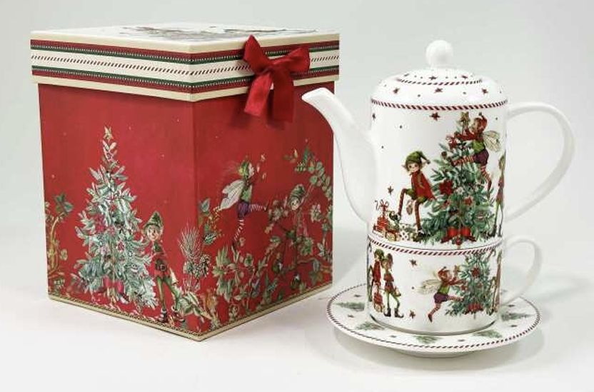 Boxed Elf Tea for One Set