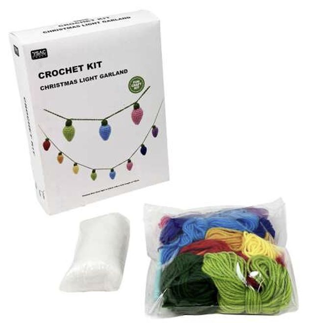 DIY Crochet String Lights